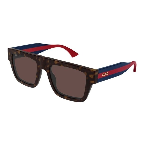 NWT Gucci GG1868S-002 Havana 53mm Sunglasses